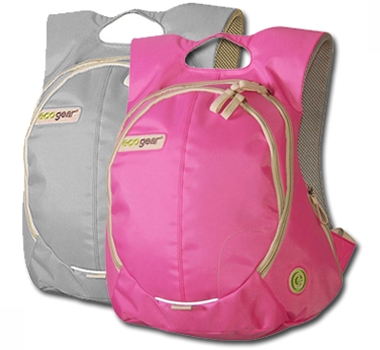 Eco backpack from recycled PET