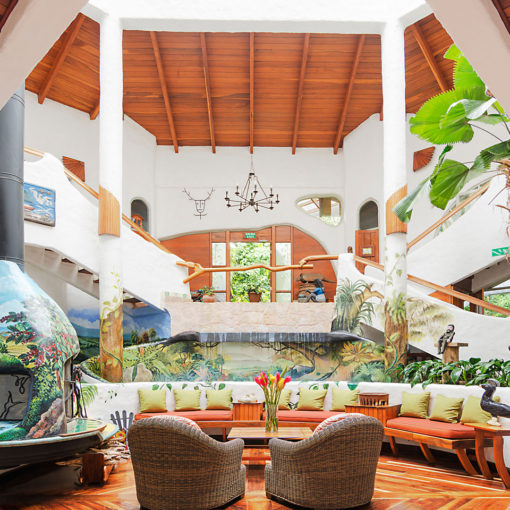 Finca Rosa Blanca is one of the carbon neutral hotels that you can find on Wayaj